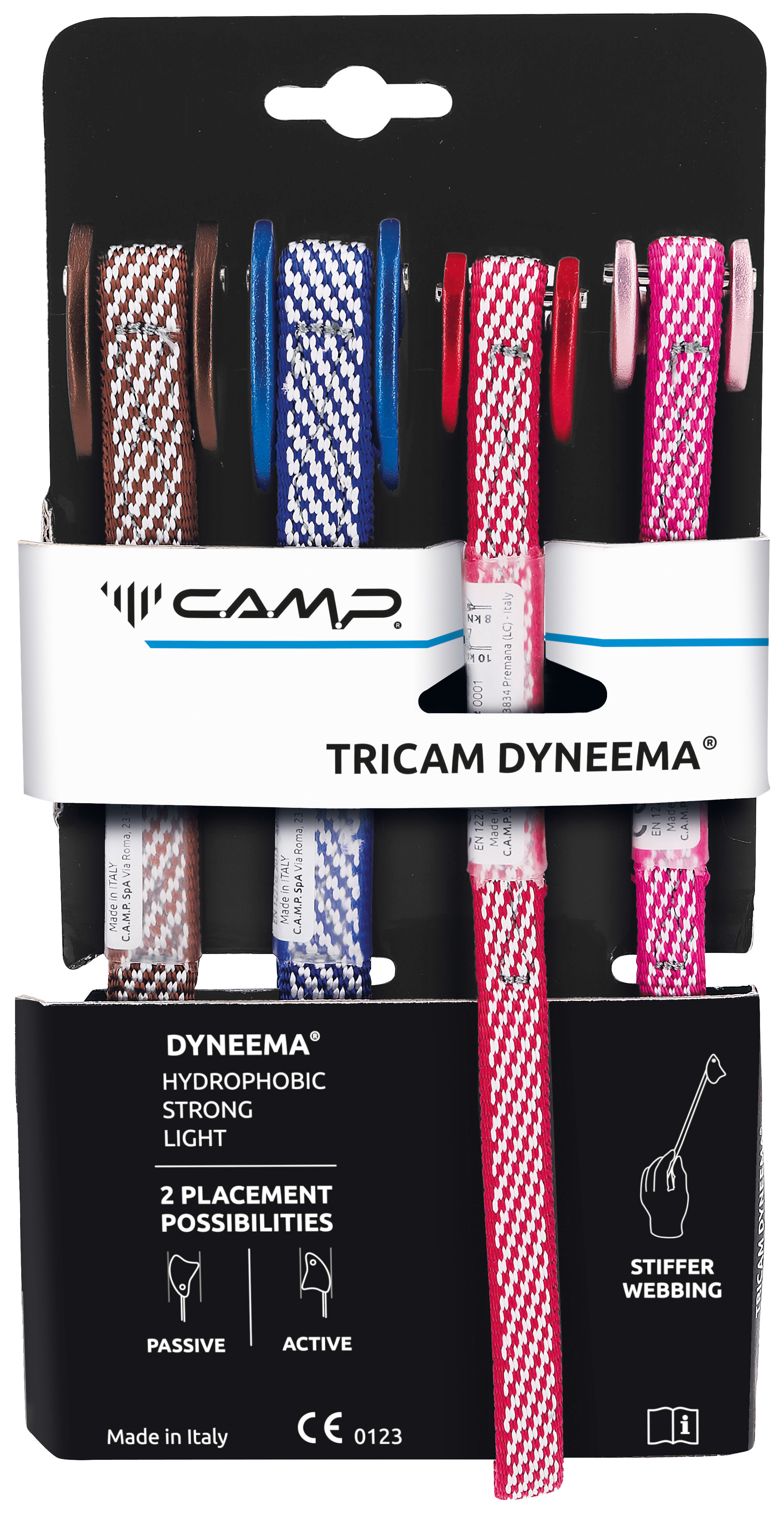 無地・新色登場！ カンプ トライカム CAMP TRICAM DYNEEMA 4種1セット